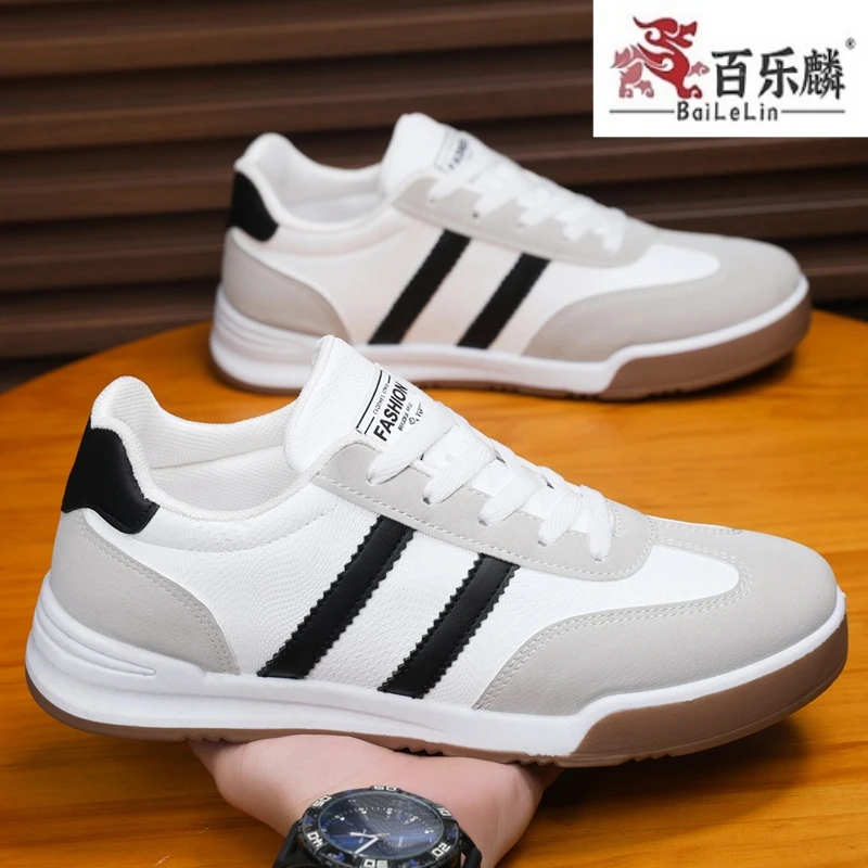 百乐麟情侣板鞋【男女同款】春秋季时尚休闲鞋子男透气女学生跑步鞋
