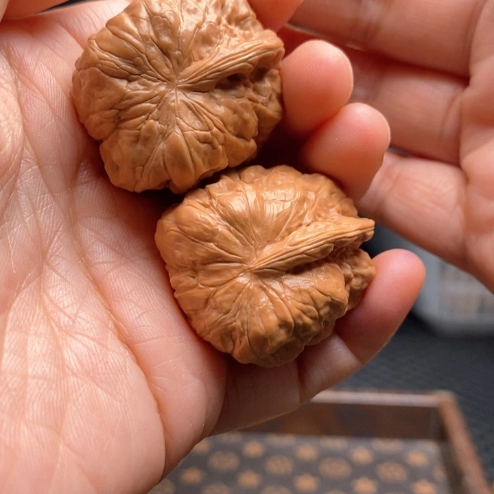 文玩核桃把件独角