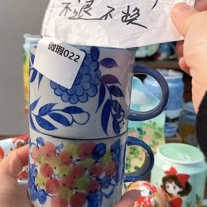 陶景德镇釉下手绘陶瓷