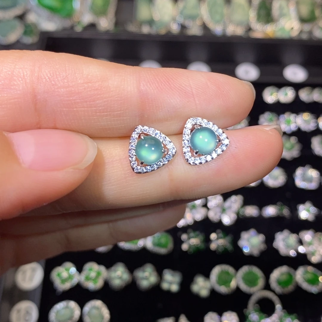 翡翠未镶嵌颈饰天然