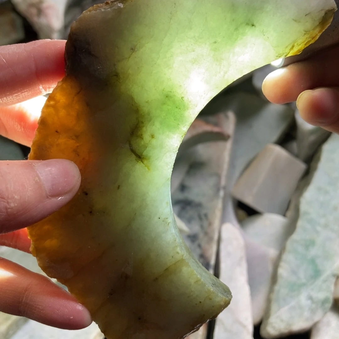 翡翠未镶嵌把件天然翡翠
