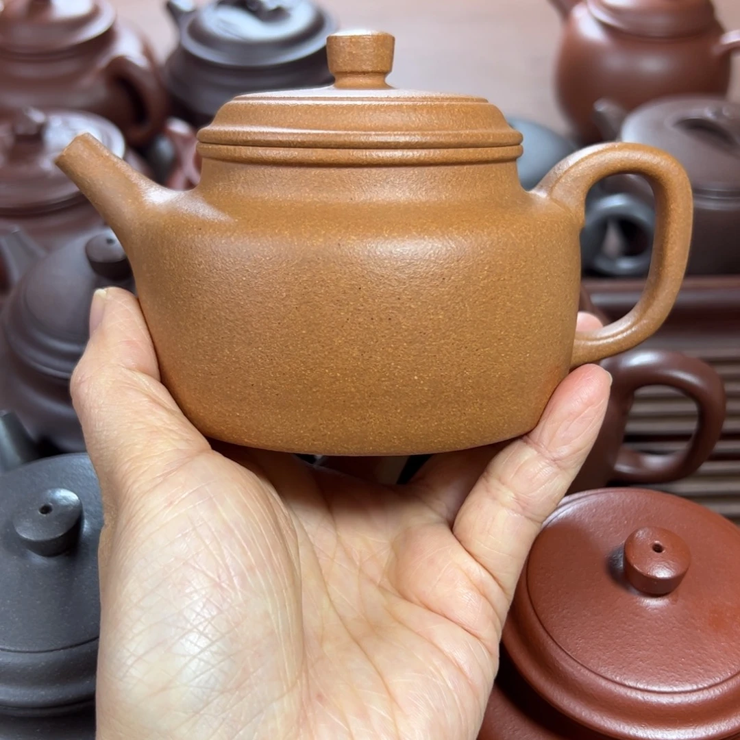 段泥茶壶黄降坡 德钟 270cc