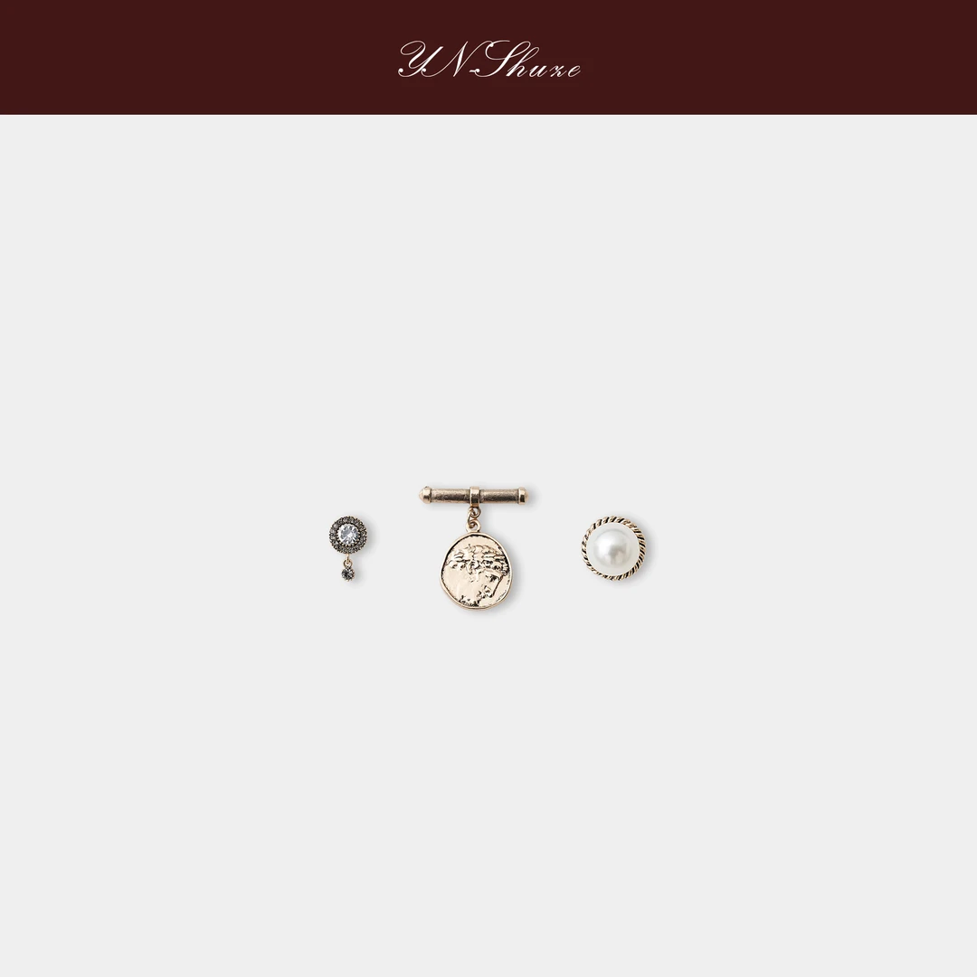 铜合金合成锆石胸针 时尚百搭精品胸针挂饰SZ-YNB-DP0620