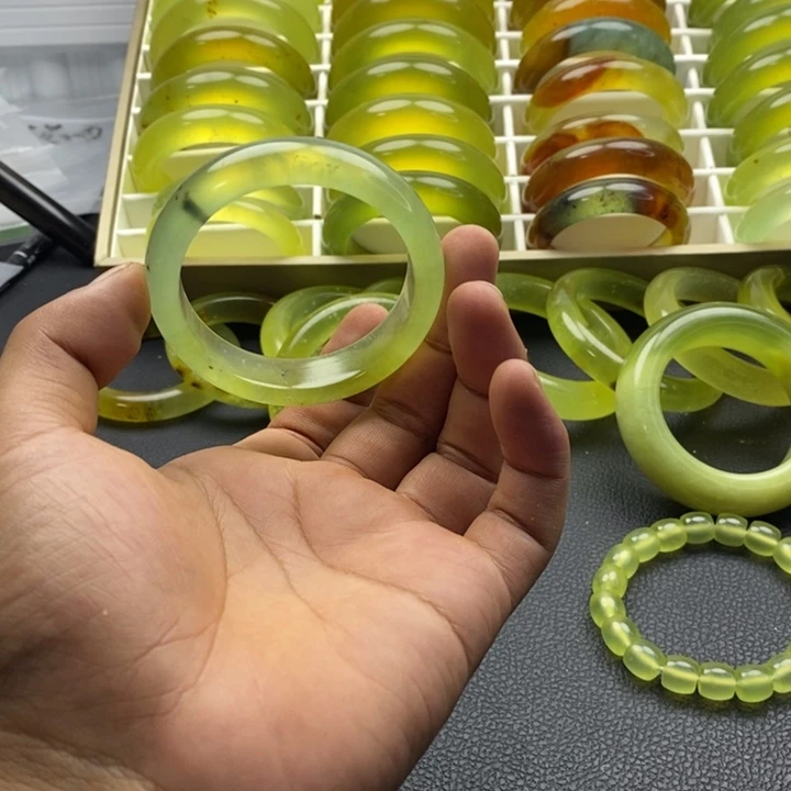 蛇纹石玉合金手镯30