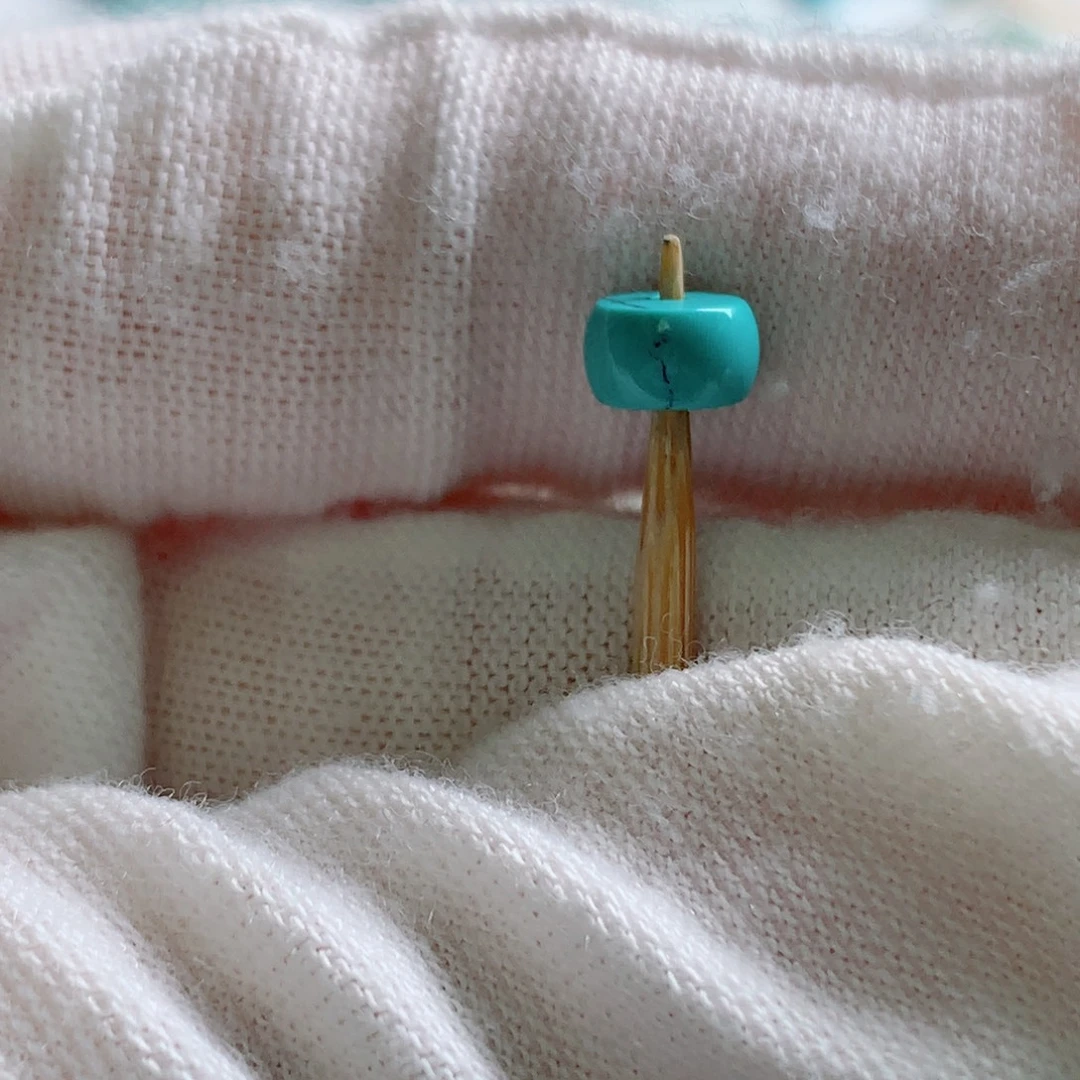 绿松石未镶嵌挂件