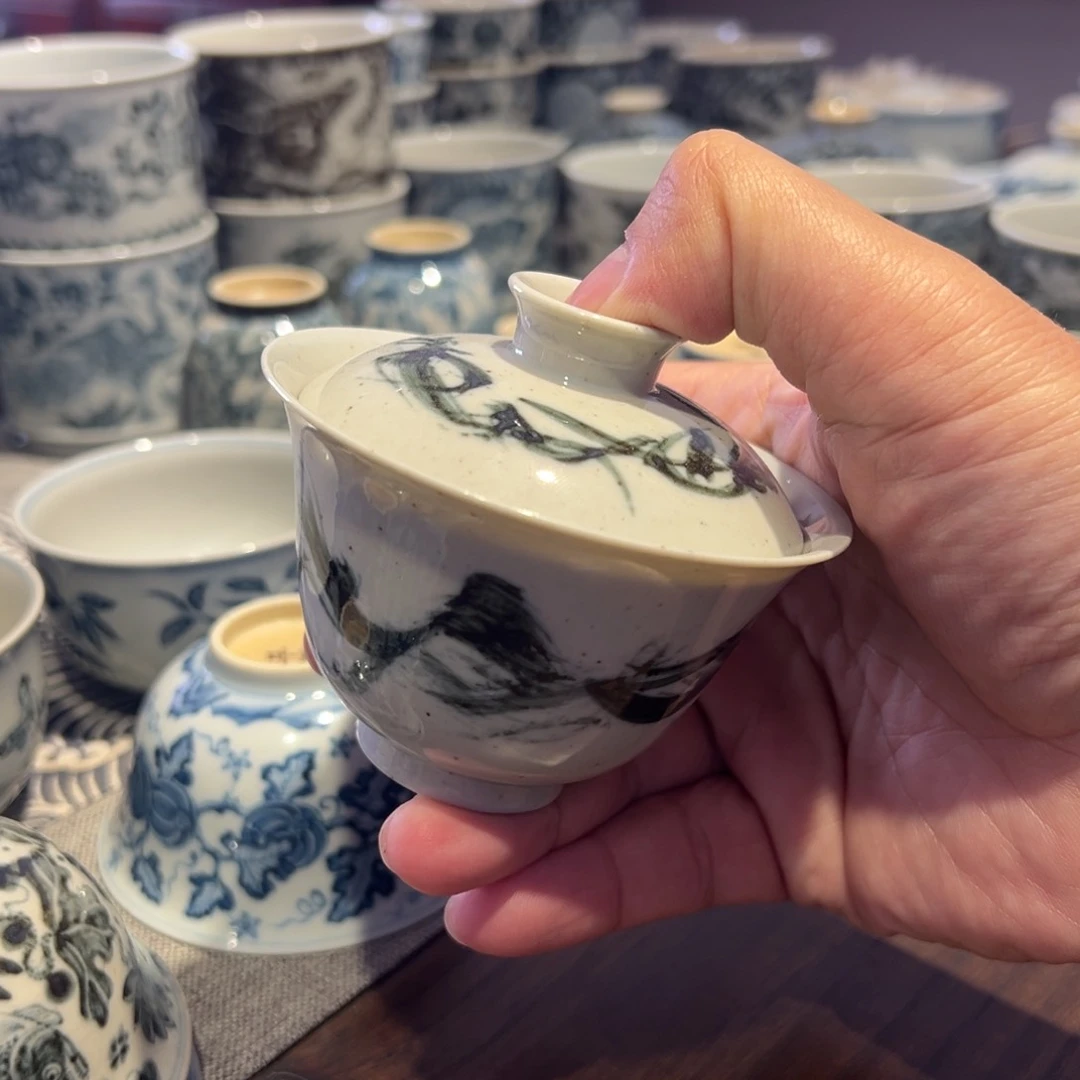 杯顽古手工手绘作品