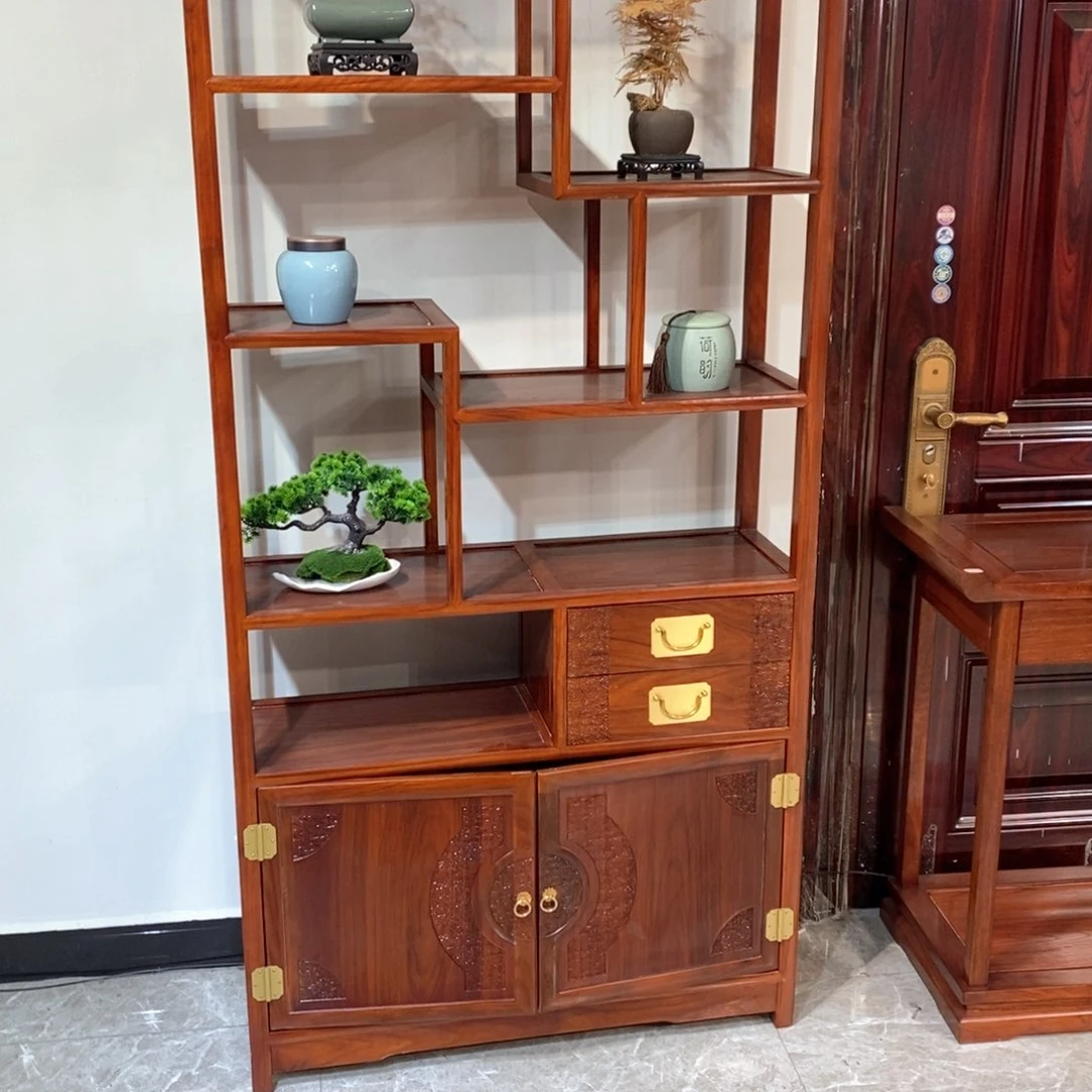 花梨木类成套家具博古架
