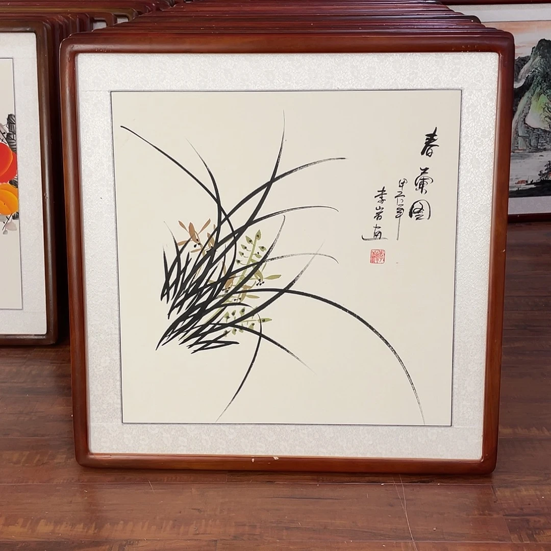 国画带框尺寸63*63厘米