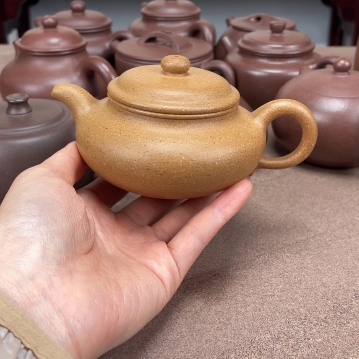 周***公段泥茶壶仿古180毫升