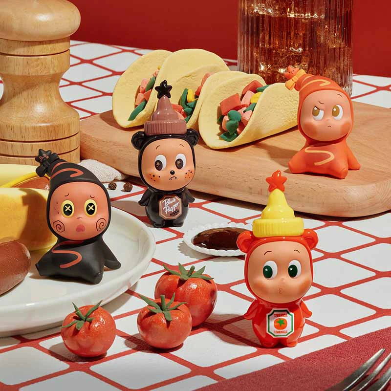 【拆盒】星星人随心配AB端系列盲盒可爱摆件潮玩