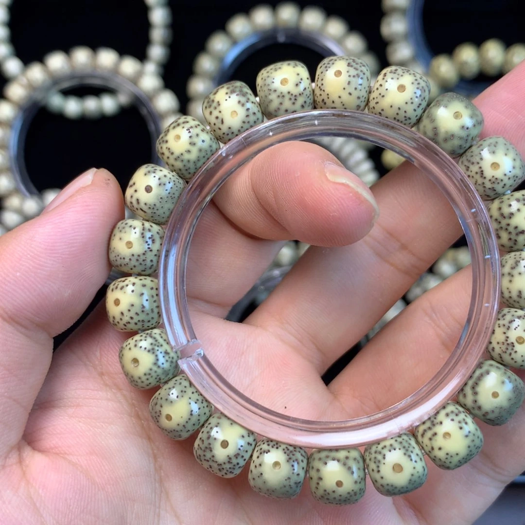 星月菩提吊坠啦11绿包白