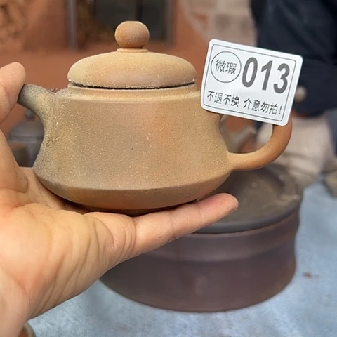戬谷龙窑柴烧茶壶013