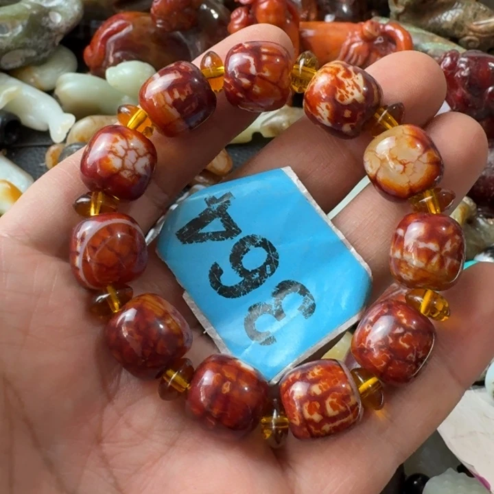 玛瑙/玉髓颈饰合金