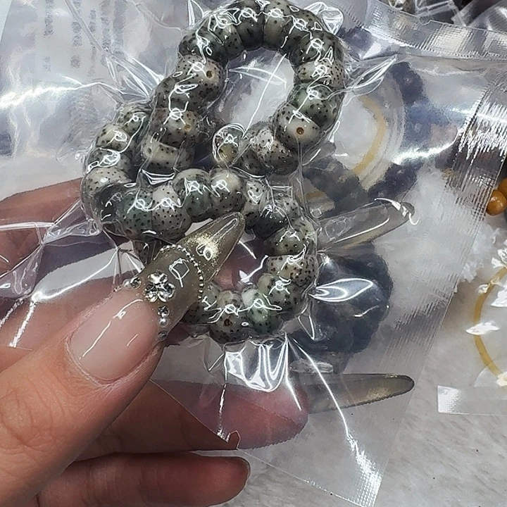 星月菩提手串510荣耀绿星月菩提猪大肠单圈10单圈