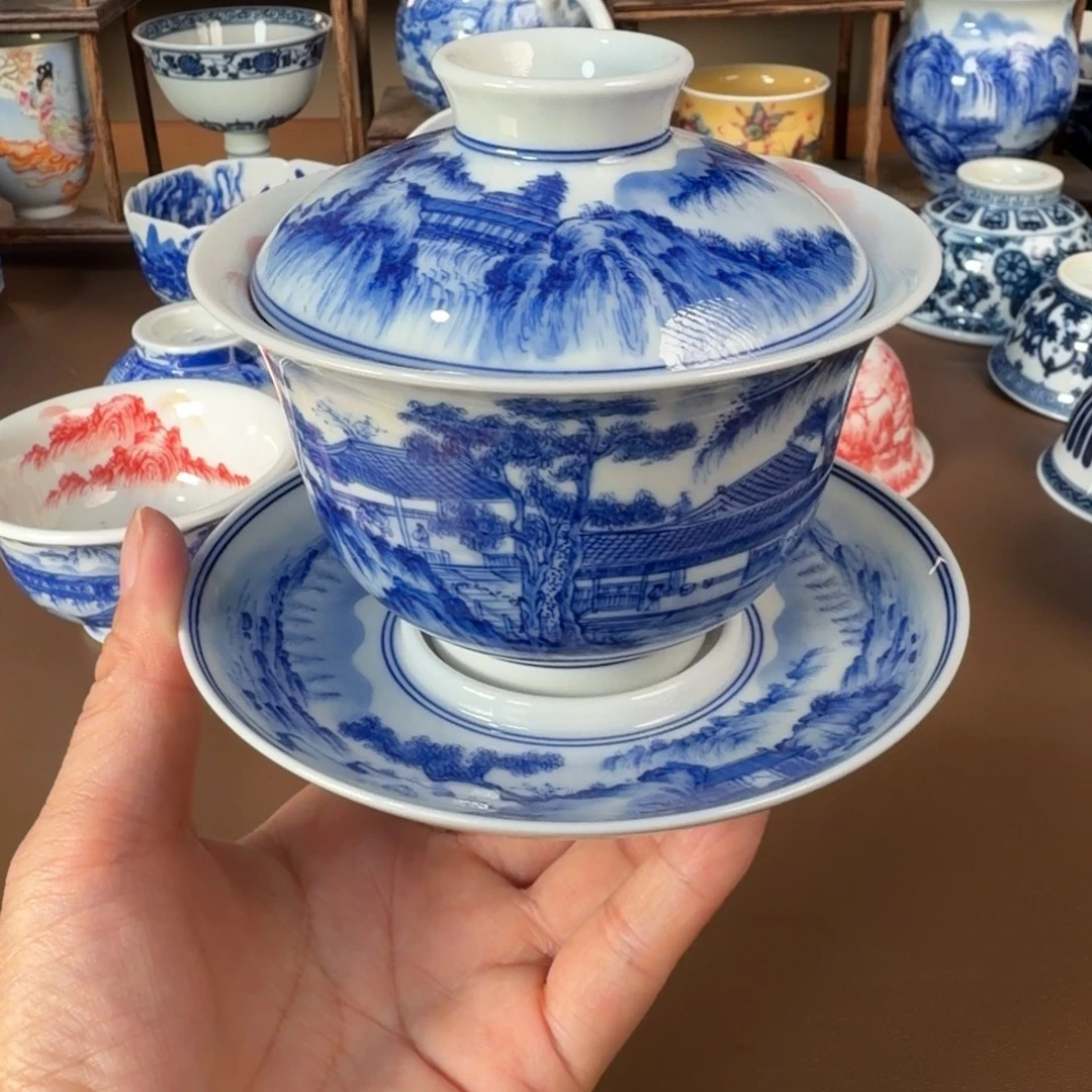 景德镇陶瓷手工手绘