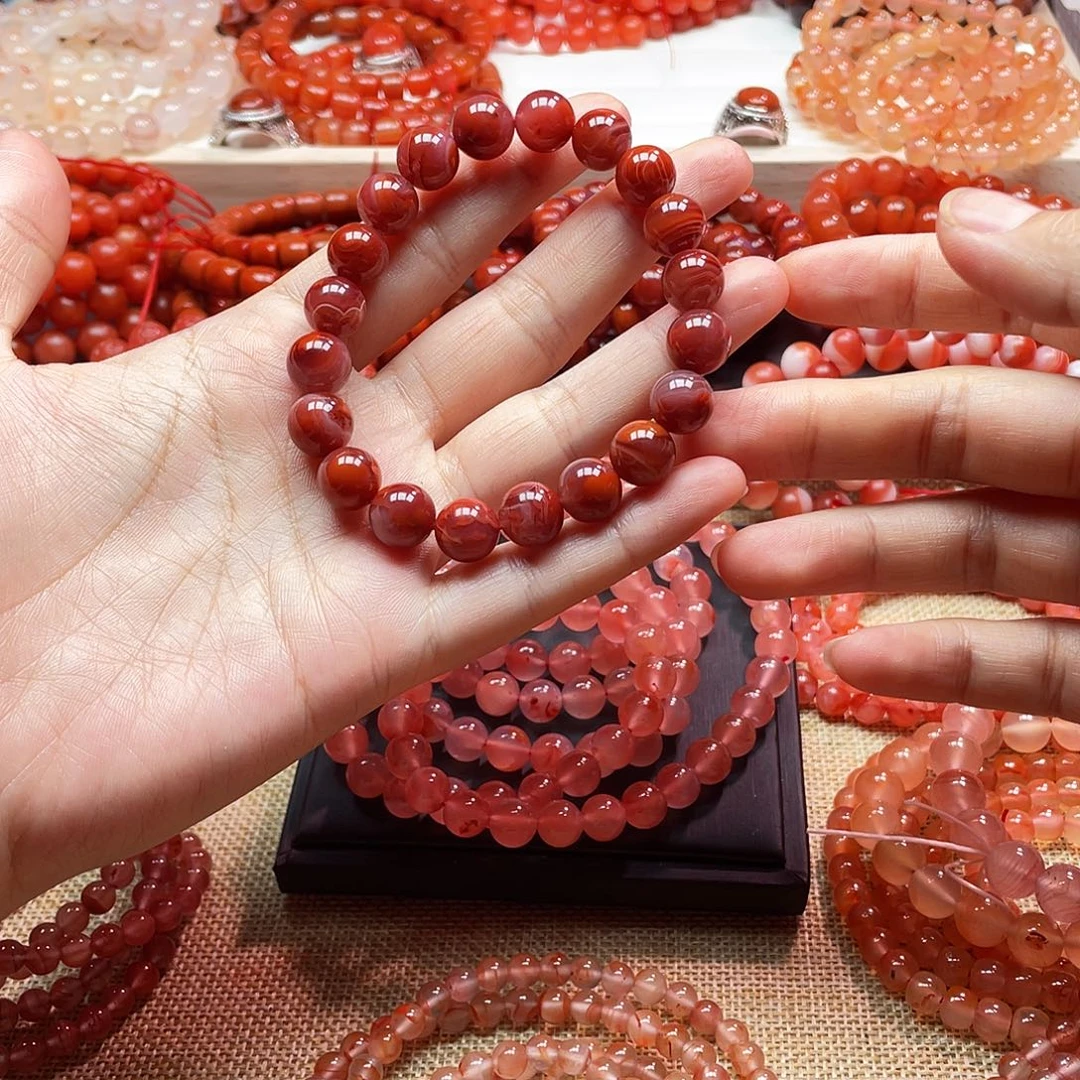 手链未镶嵌南红玛瑙