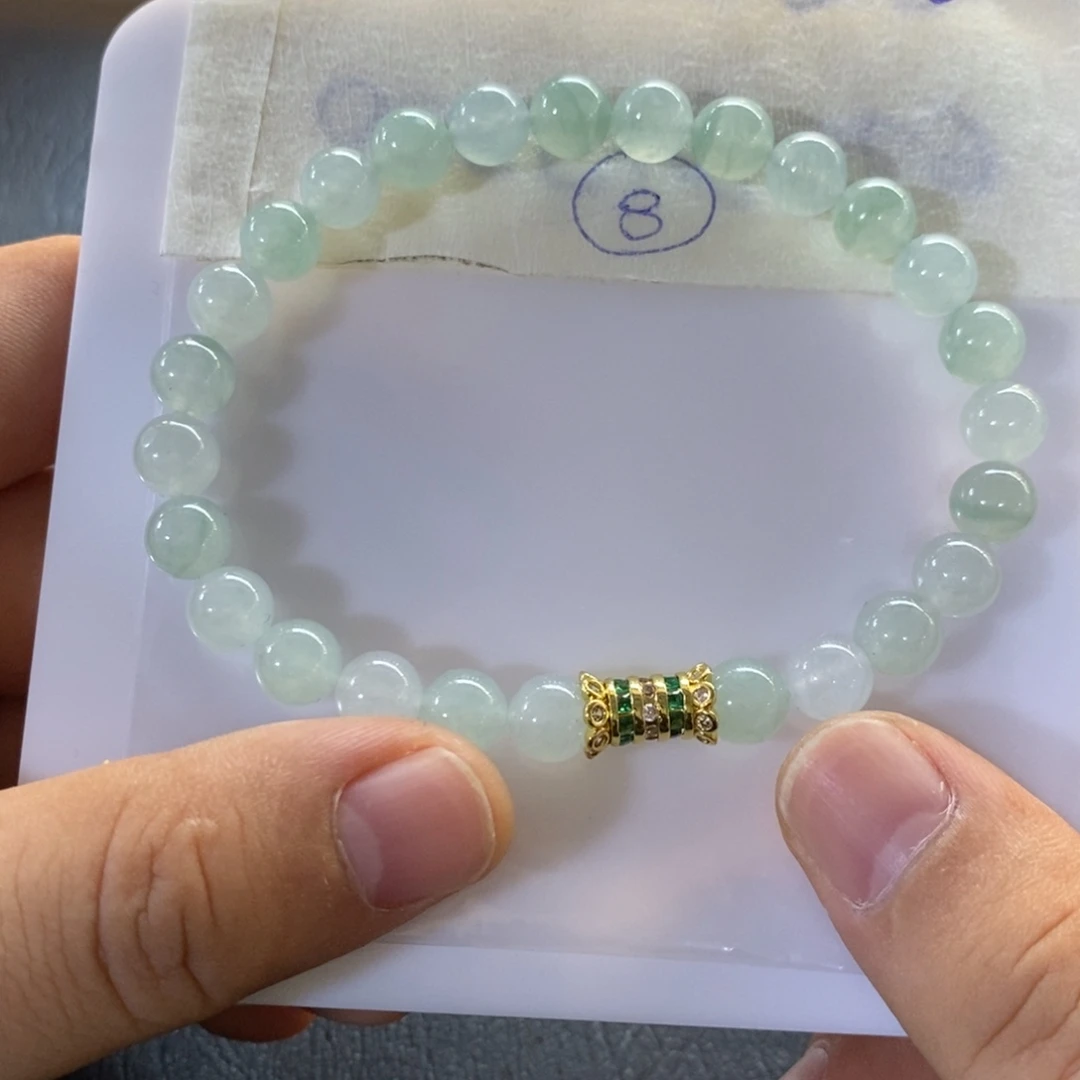 定制翡翠未镶嵌卡7.8