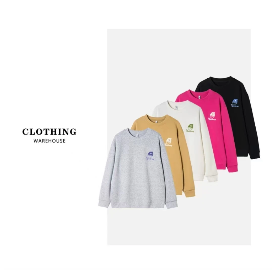 早秋新款! 【小名同学】！字母刺绣时尚男女百搭休闲卫衣99