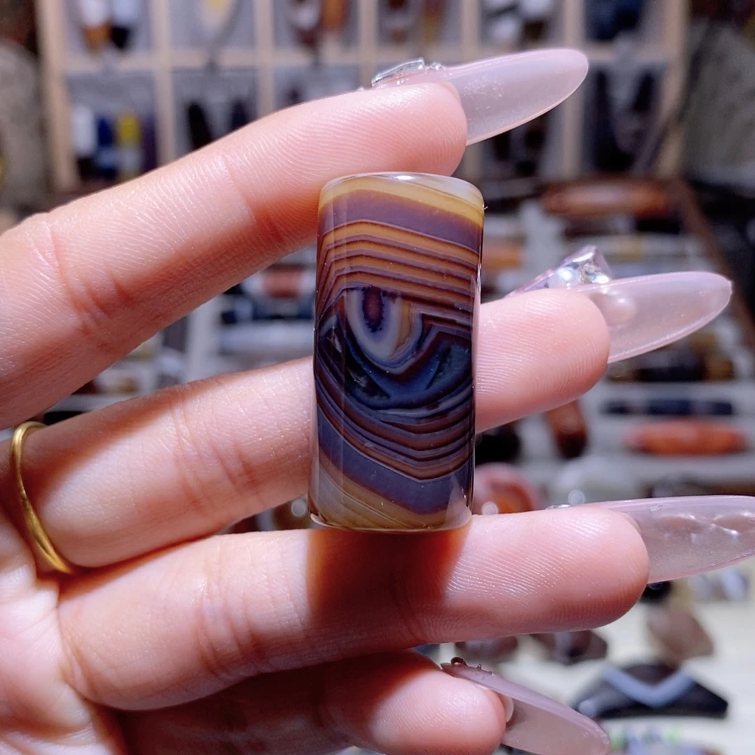 玛瑙/玉髓颈饰未镶嵌可****噜