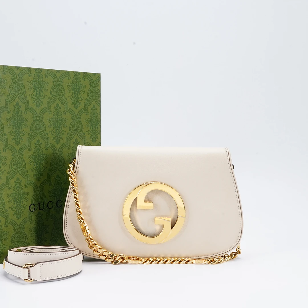 95新 GUCCI/古驰 一口价【静文】blondie单肩斜挎包/BG23004620