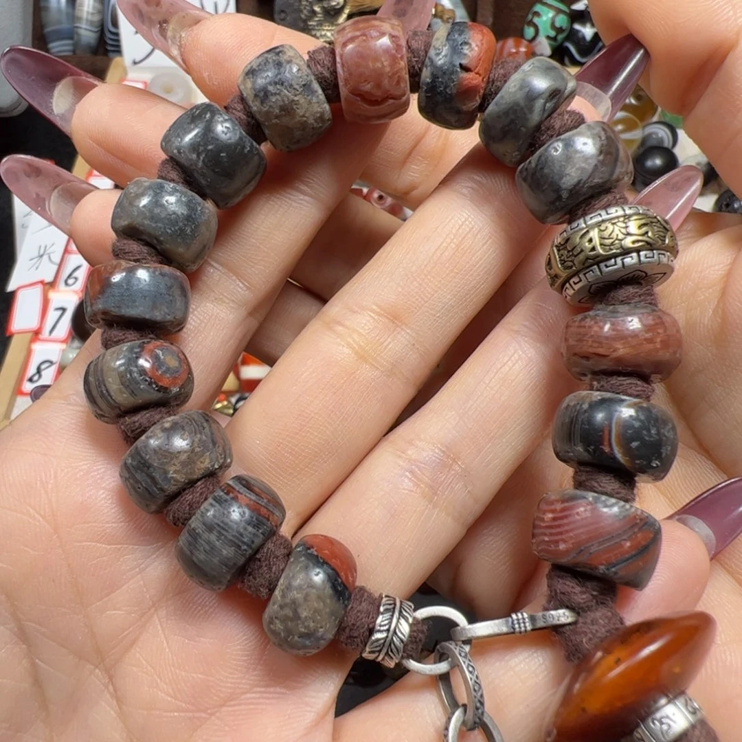 玛瑙/玉髓手链未镶嵌