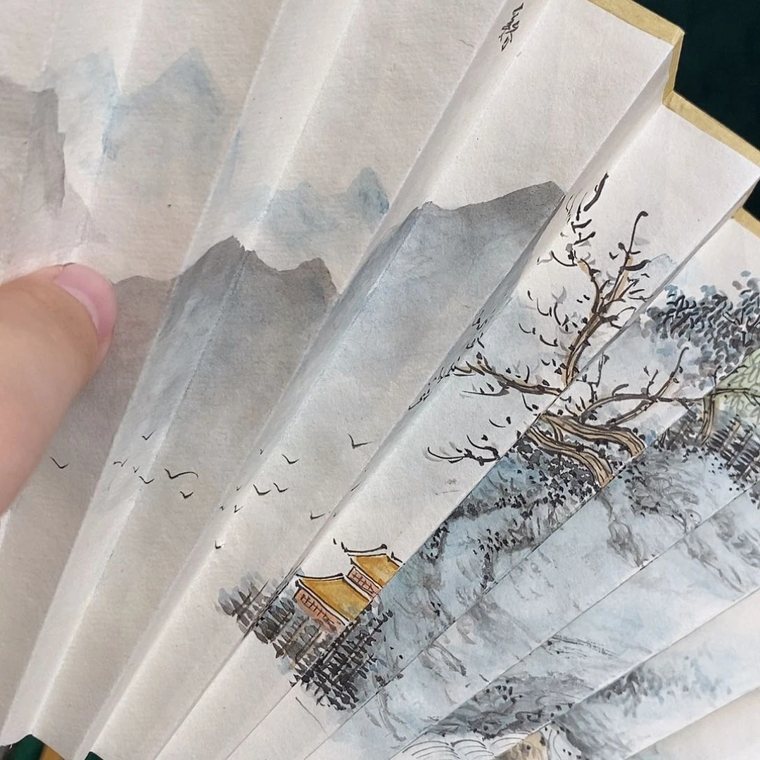 扇子理*与扇子扇面扇面扇面