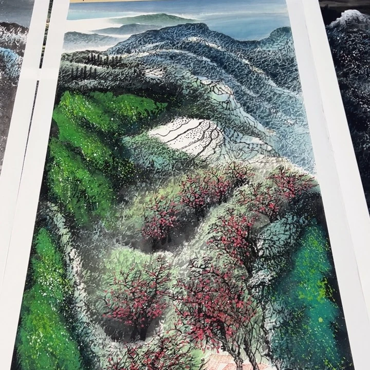 手绘作品双十一放大漏