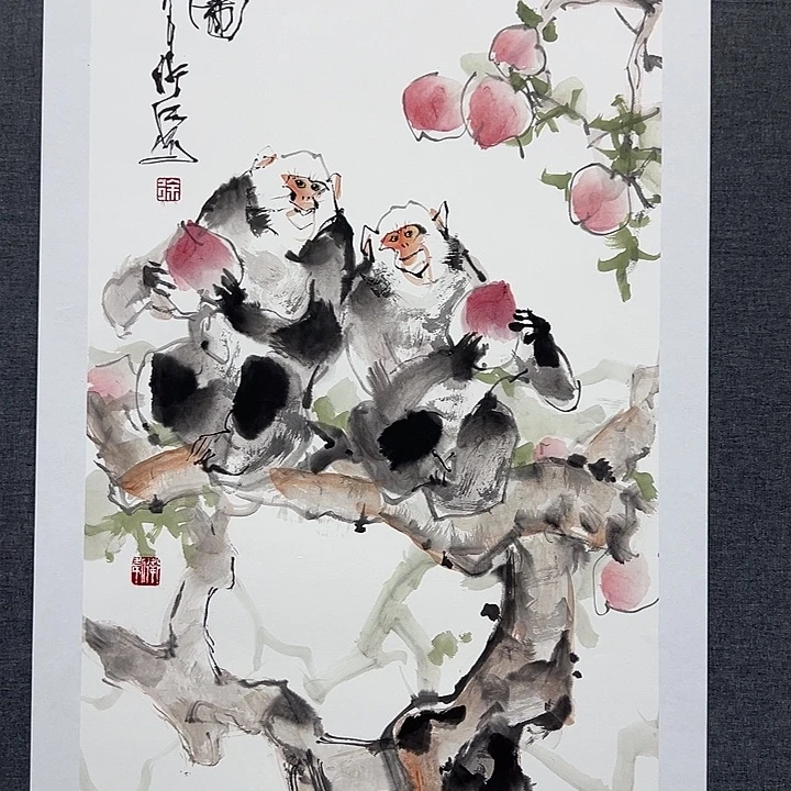 国画书画作品多次