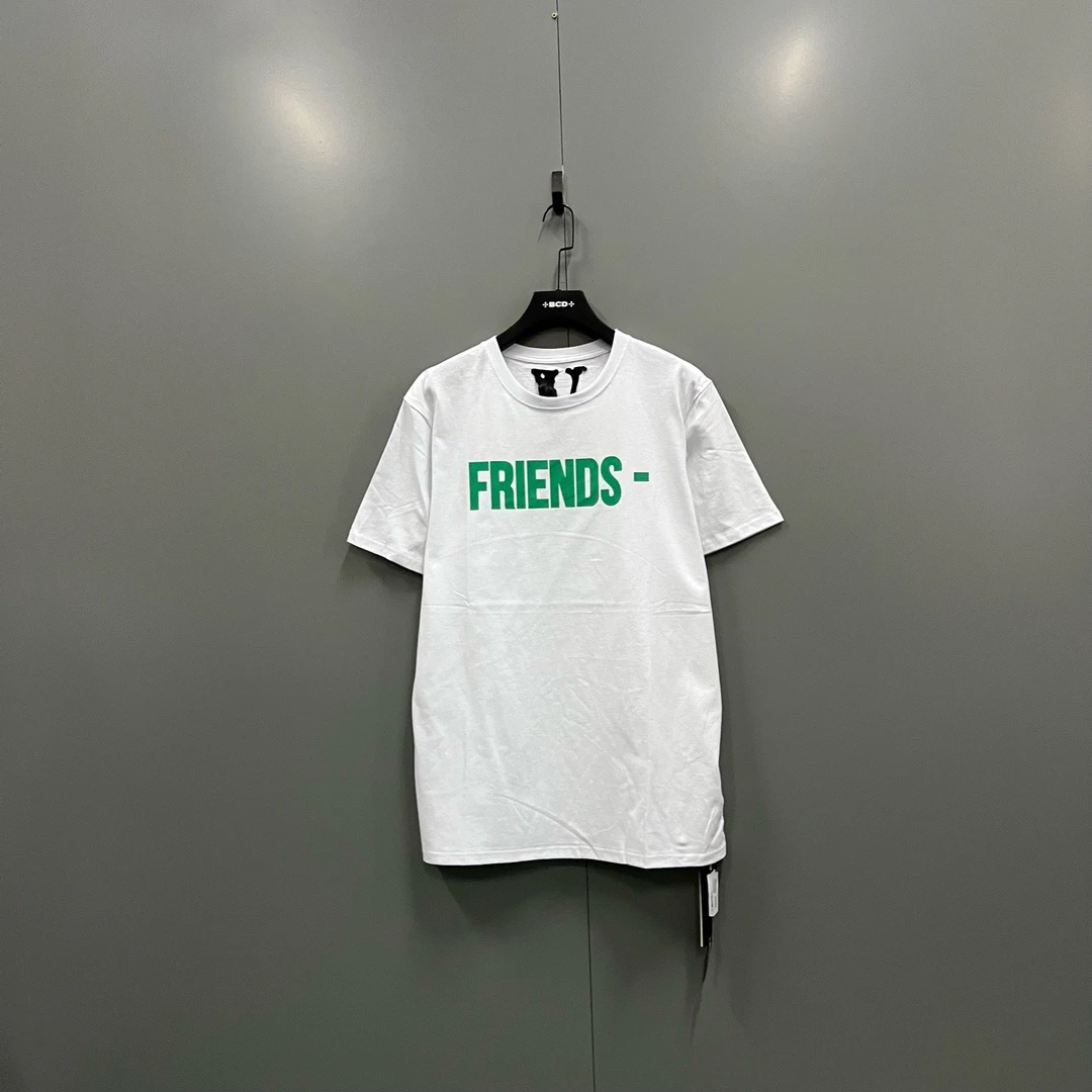 未使用 maje c619 VLONE 白绿背后大logo短袖 018572