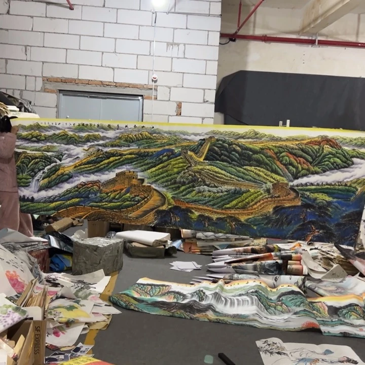 这个是手绘画的图啊我要看一下