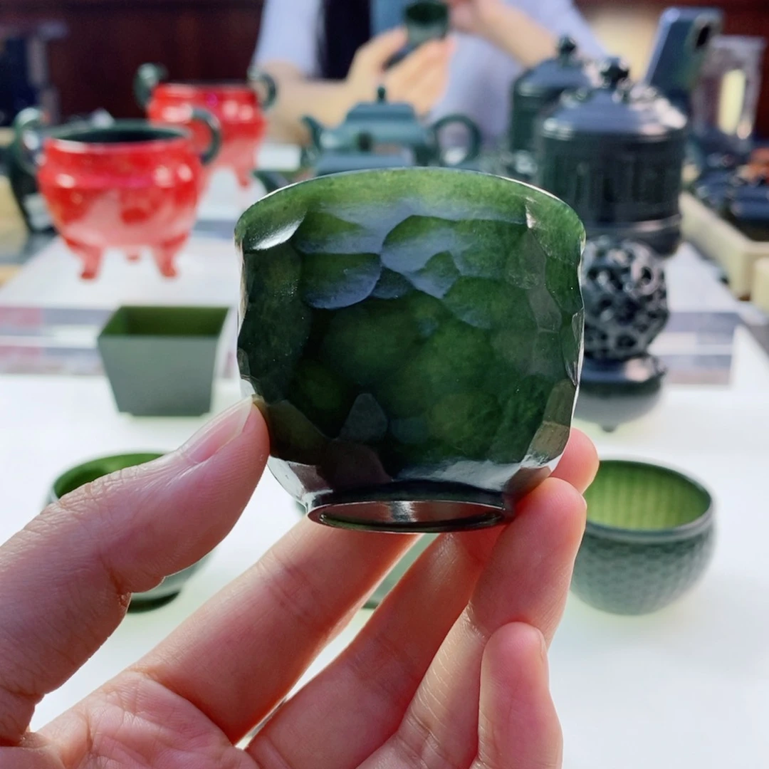 和田玉（青玉）未镶嵌摆件