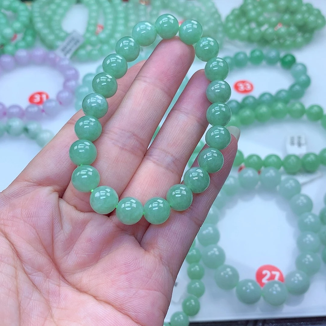 翡翠未镶嵌毛衣链20