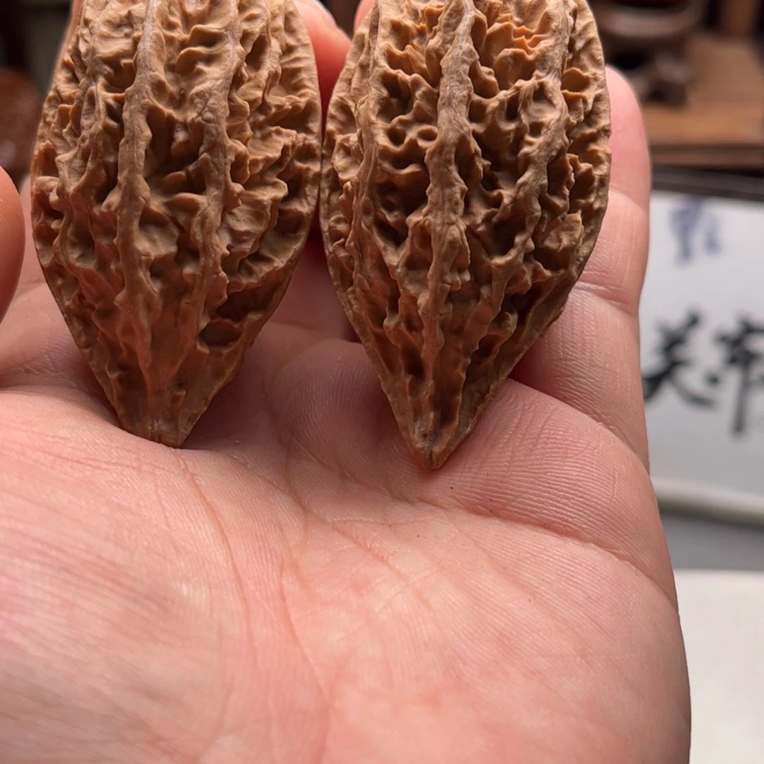 文玩核桃把件关东木子家楸大胖34