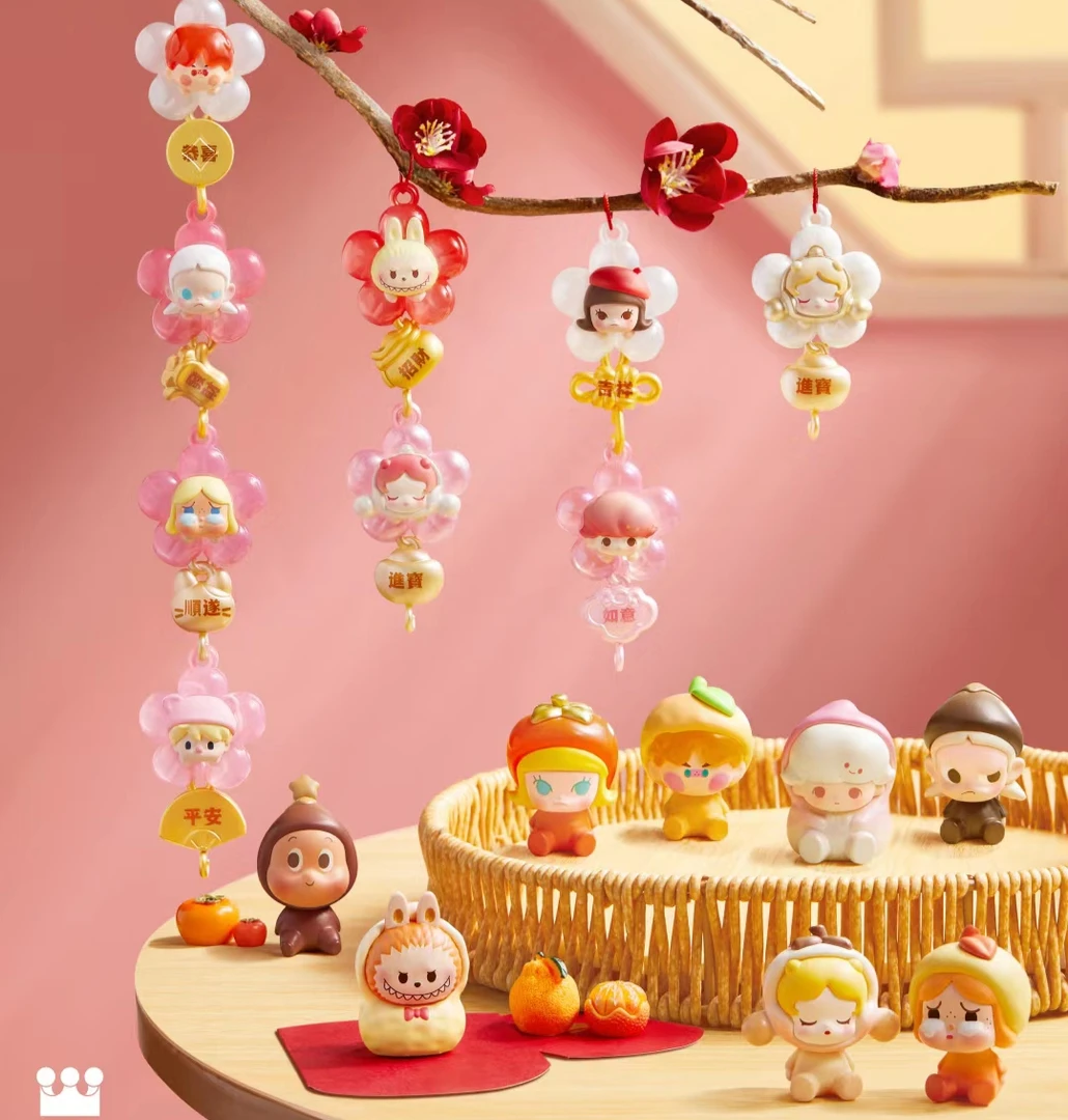 POP BEAN泡泡萌粒新年坐姿公仔