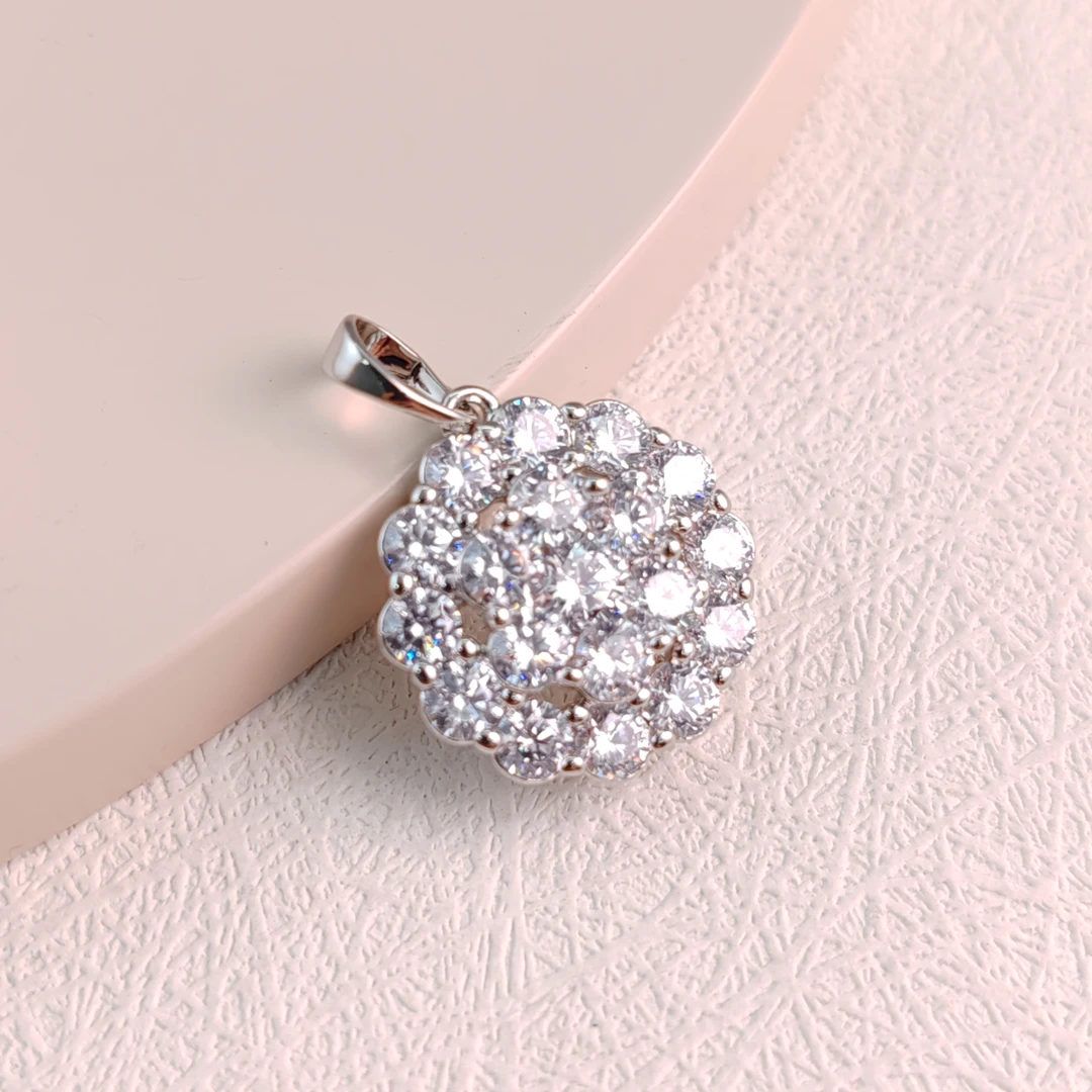 XUPING/旭平首饰 合金合成锆石吊坠 新年气质吊坠GDM  X000740877