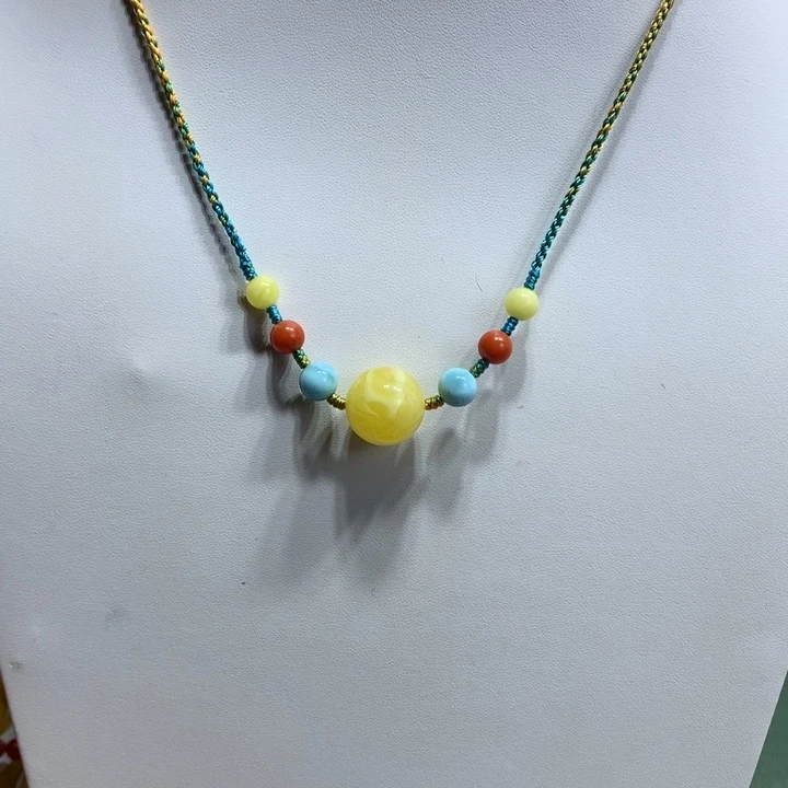 蜜蜡未镶嵌颈饰16.2mm