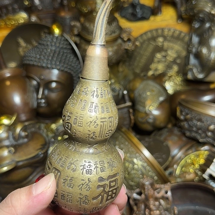 铜器摆件收收藏藏