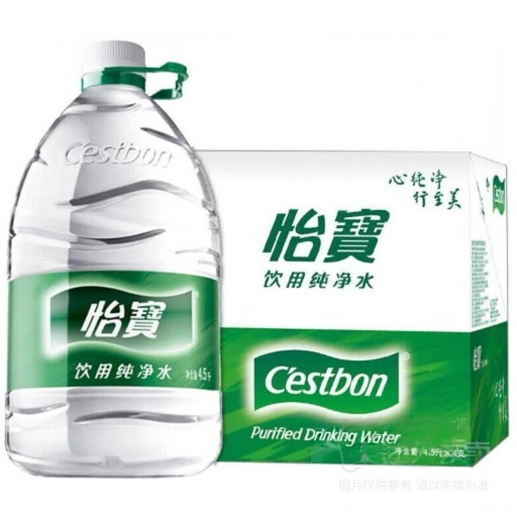 怡宝 饮用纯净水 4.5l*4桶/箱