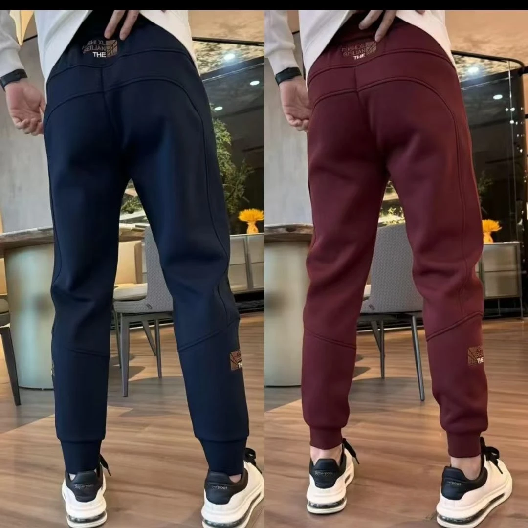 休闲裤休闲百搭新款长裤潮流加厚运动裤哈伦男士修身卫裤时尚小脚