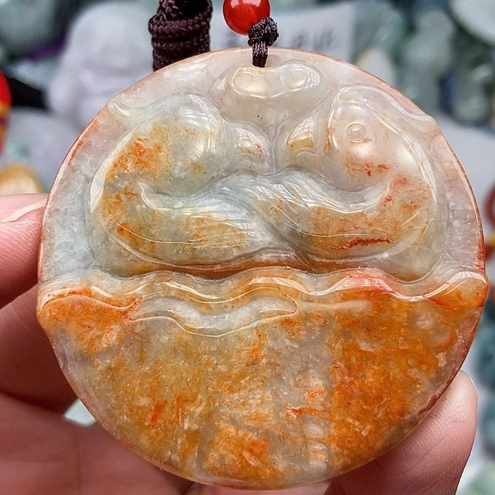 未镶嵌挂件翡翠翡翠