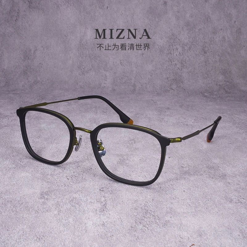 【A305】暗夜者！超轻时尚复古纯钛框镜免费配镜近视眼镜专业配镜