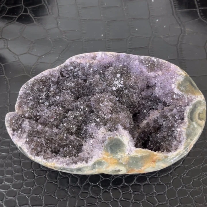 未镶嵌发饰水晶彩晶花盘