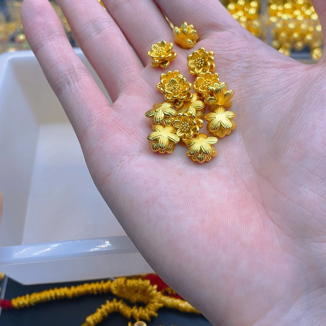 锆石铜合金莲花2个