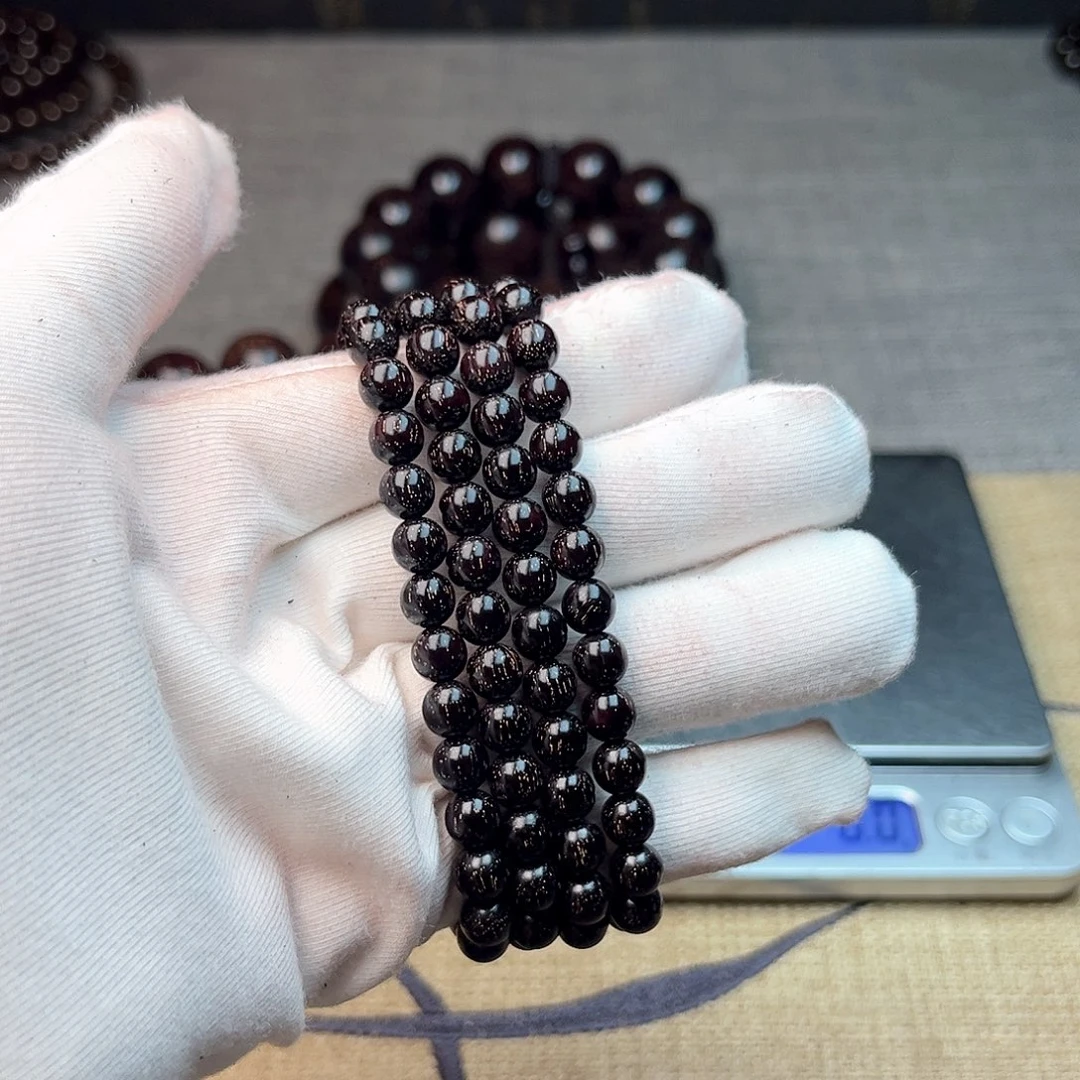 檀香紫檀（小叶紫檀）0.6 108颗 爆星