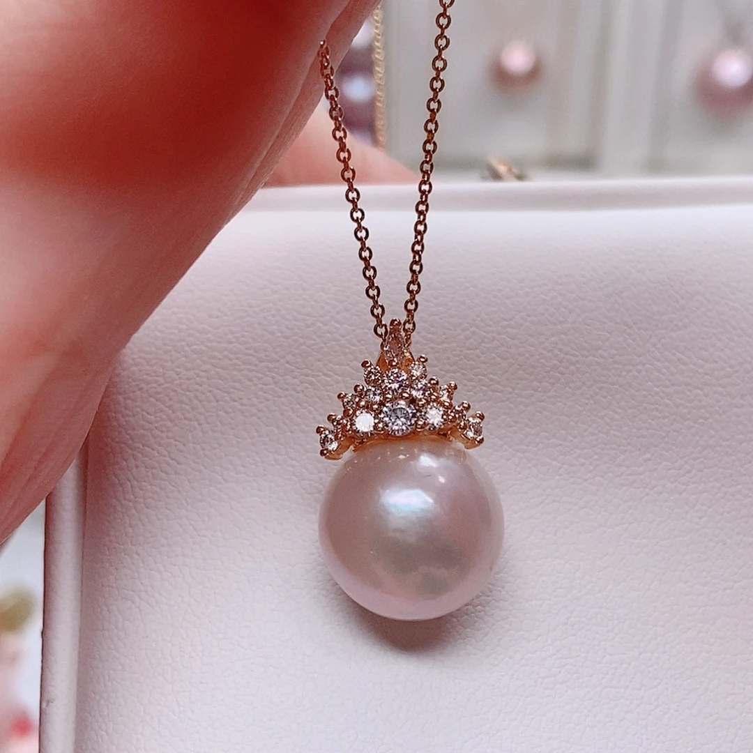 合金颈饰淡水珍珠