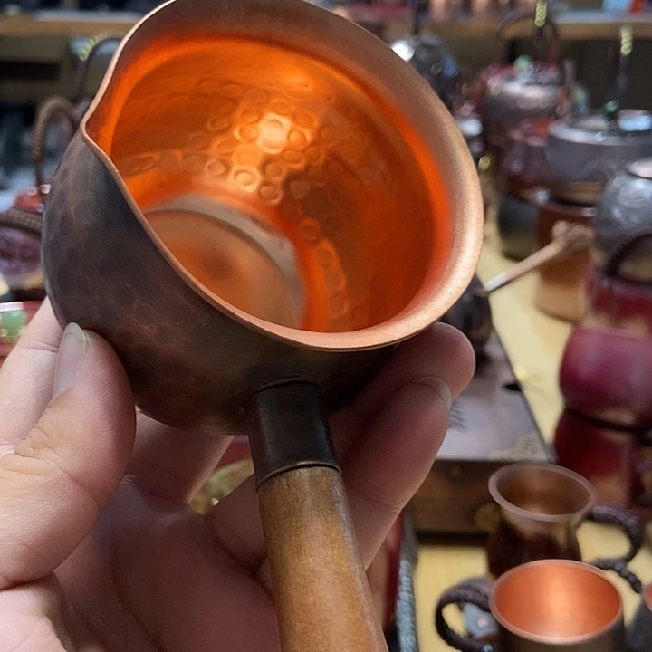 纯手工制作一铜壶制作