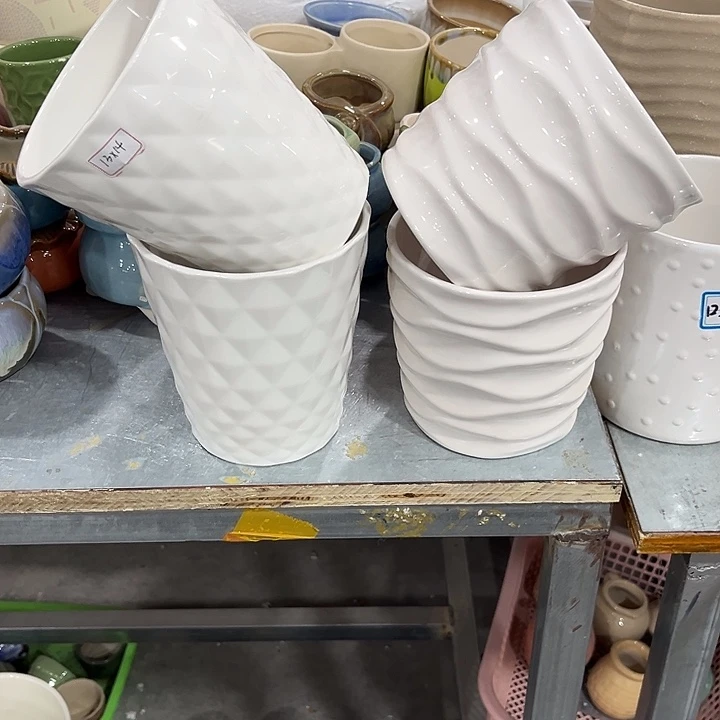 福利价陶瓷花盆全场10包邮