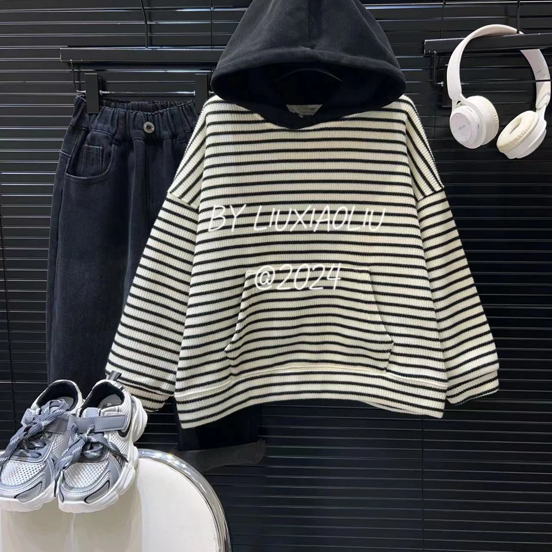 杭州六小六正版 BY LIUXIAOLIU韩版秋冬季儿童加绒卫衣12168