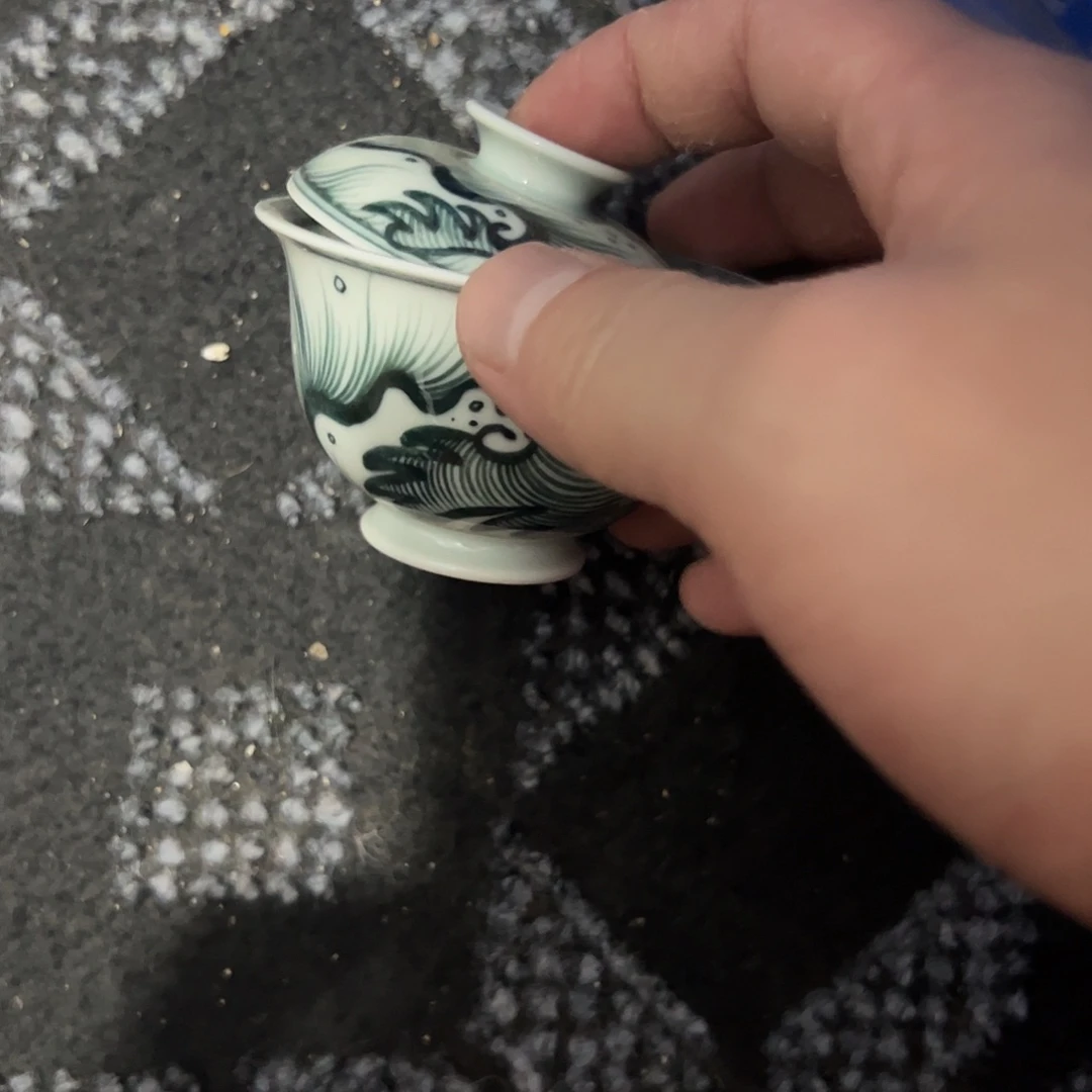小***醒摆件景德镇手工手绘茶具