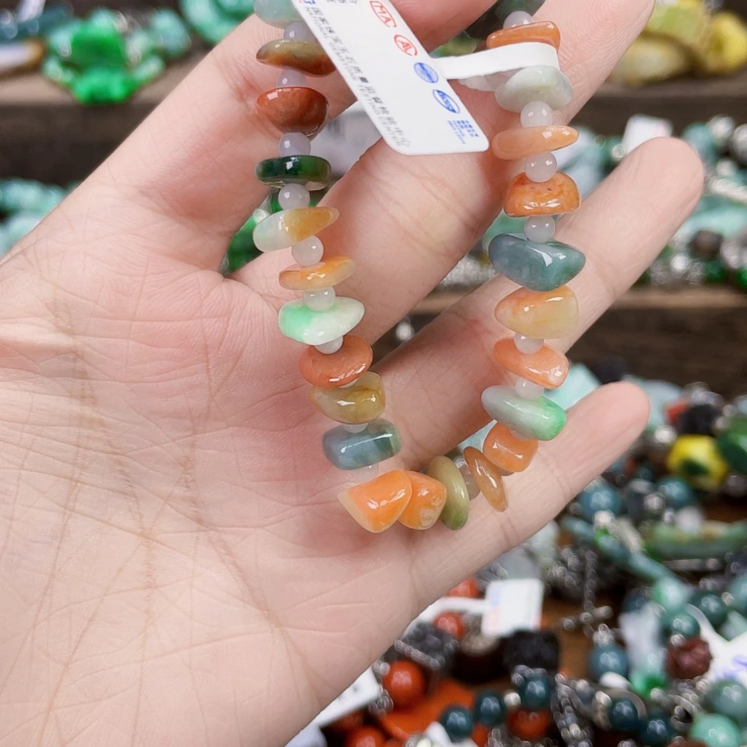 未镶嵌手链翡翠手链